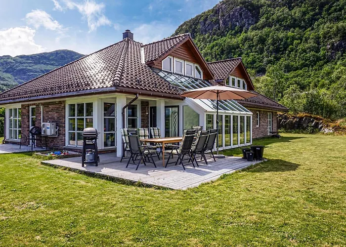 In Lundegrend With Wifi Feriehus Grimsland